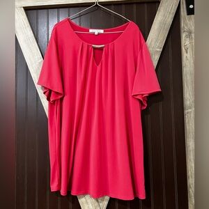 Lynn Ryan Coral/Red Blouse